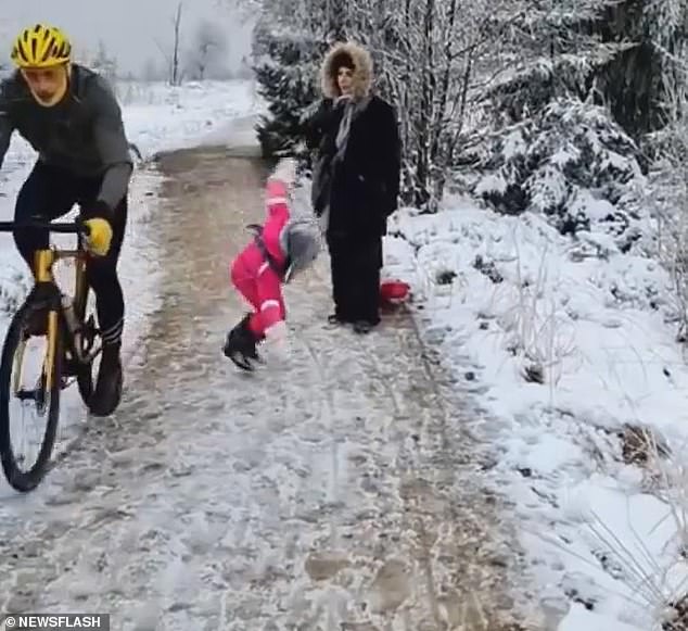 Cyclist Who Knocked Child into Snow Receives Suspended Sentence in Belgium