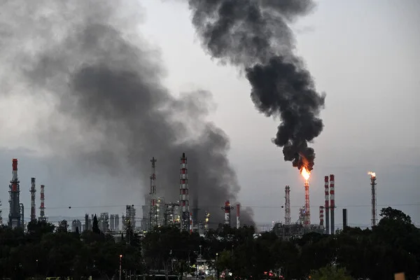 Iranian Missile Strike on Haifa Refineries Sparks Regional Stability Fears