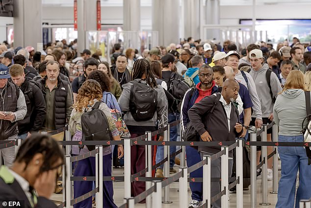 US Airports in Chaos as Government Shutdown Paralyzes TSA Security Lines