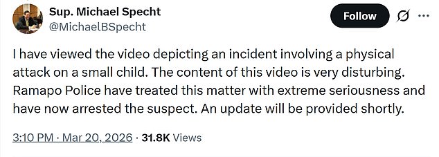 U.S. Postal Worker Arrested After Surveillance Shows Him Shoving 4-Year-Old Jewish Boy in Monsey, New York