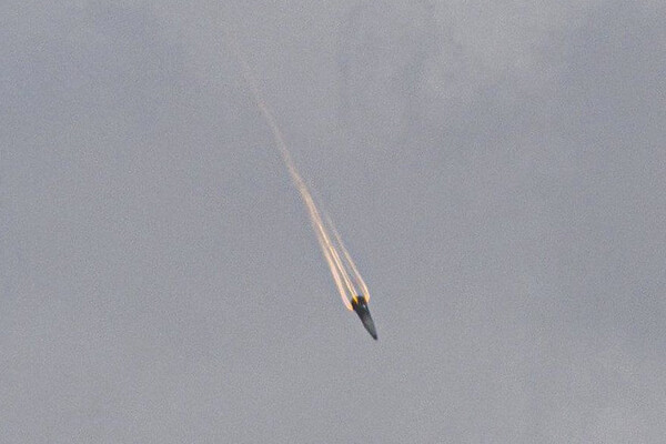 Rare Image of Iranian Missile Warhead Mid-Flight Over Jerusalem Contradicts Israeli Military Claims