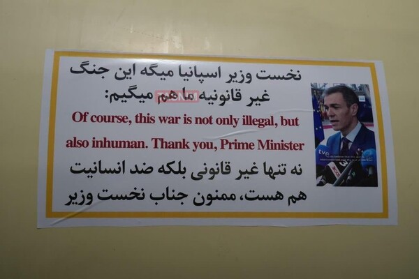 Iranian Military Affixes Sánchez Photos to Missiles as Symbolic Defiance Amid Escalating Tensions