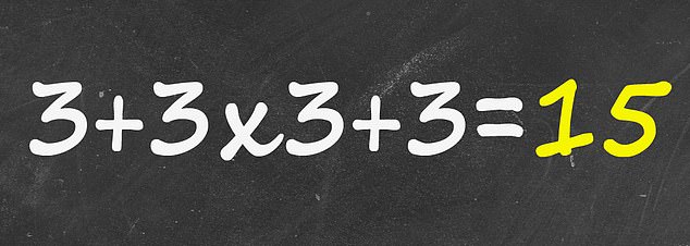 Viral Math Problem Sparks Online Debate: Can You Solve 3+3x3+3?