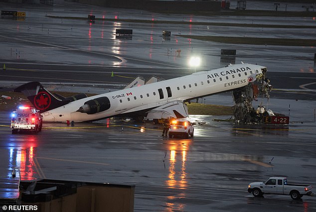 Audio Reveals Frantic Moments Before Air Canada Jet Collides With Fire Truck on LaGuardia Runway