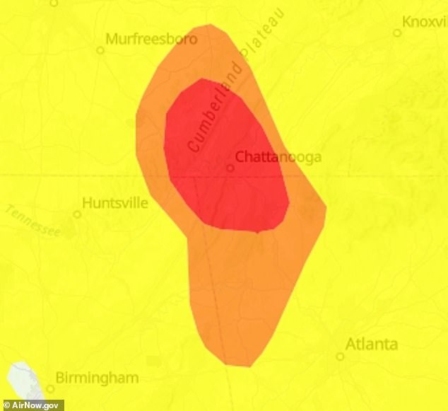 Hazardous Air Quality Crisis in Tennessee, Georgia, Alabama: PM2.5 Toxins Trigger Health Warnings