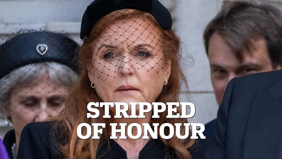 Former Duchess of York Loses Freedom of the City After Epstein Files Reveal Ties to Sex Trafficker