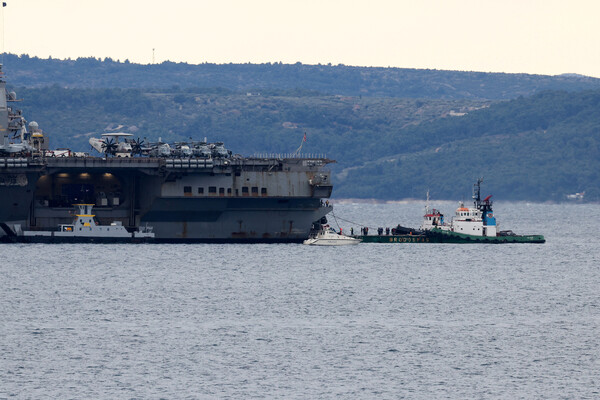 USS Gerald R. Ford Arrives in Croatia for Post-Combat Maintenance After Middle East Operations