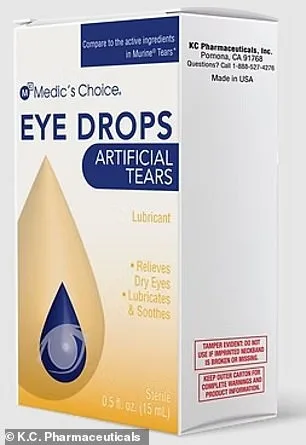 Urgent Recall of 3 Million Eye Drops Over Contamination Concerns, Says FDA