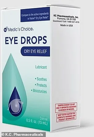 Urgent Recall of 3 Million Eye Drops Over Contamination Concerns, Says FDA