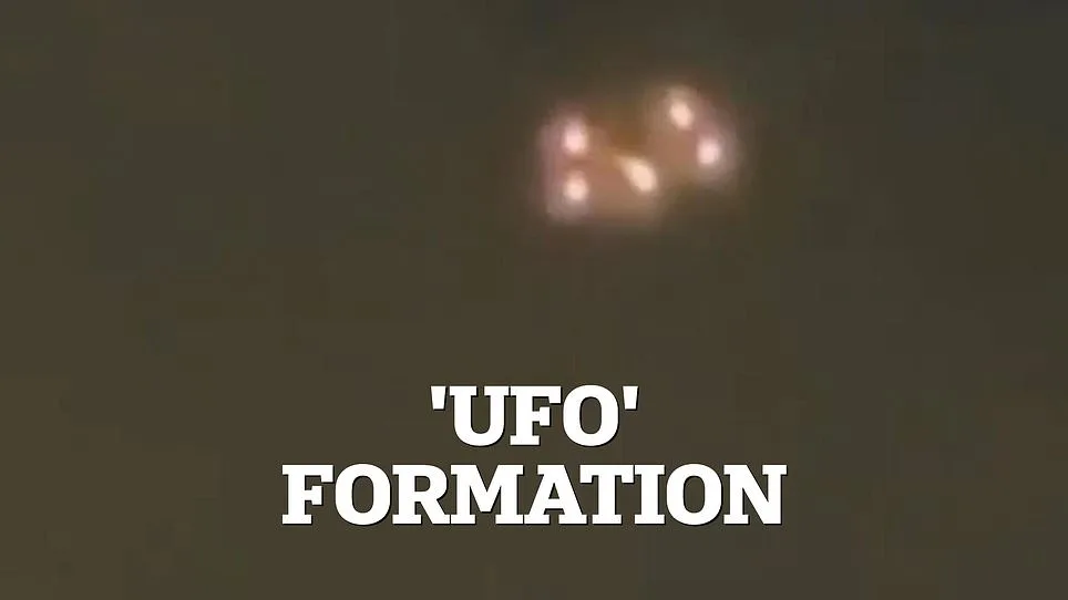 Unidentified Triangular Lights Spark UFO Speculation Near Air Force Base