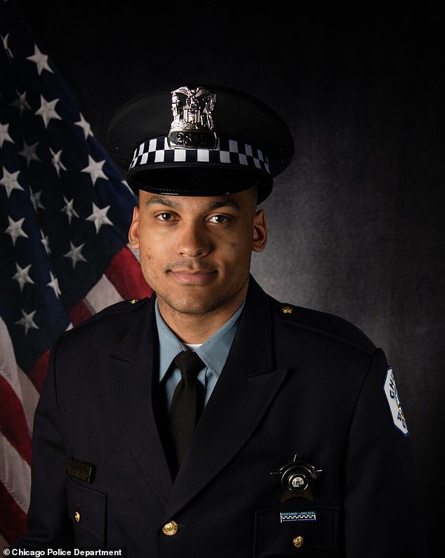 Body cam footage shows Chicago officer fatally shooting partner during apartment pursuit.