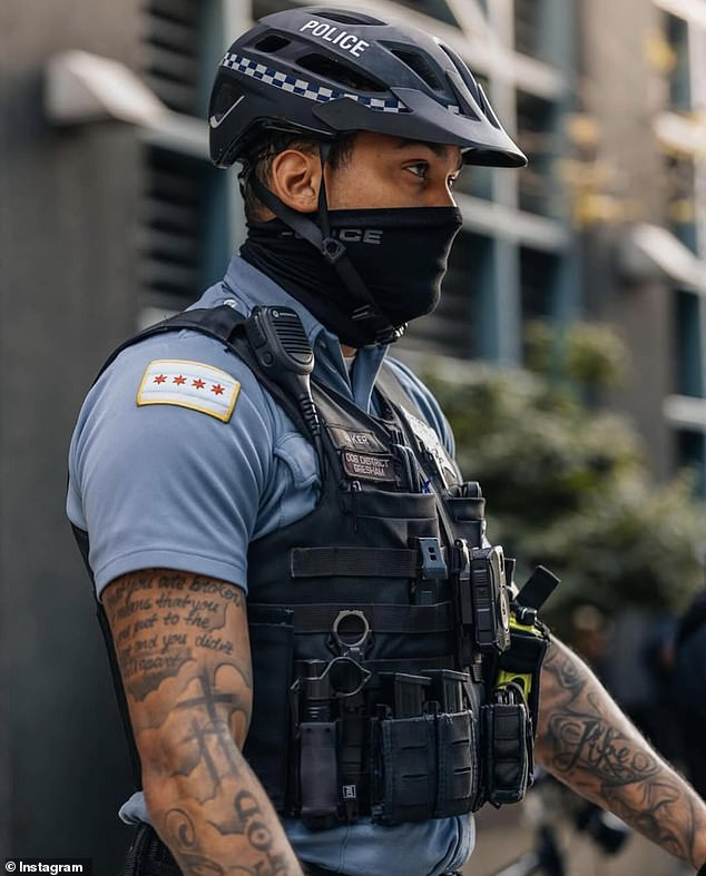 Body cam footage shows Chicago officer fatally shooting partner during apartment pursuit.