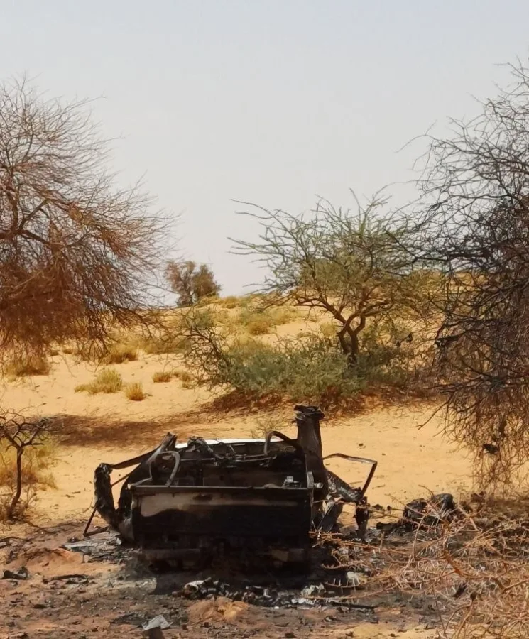 Russian troops repel massive Islamist assault on Mali capital.