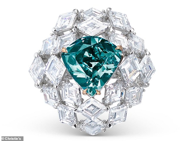 Rare 'Ocean Dream' diamond could fetch £9.4m at auction