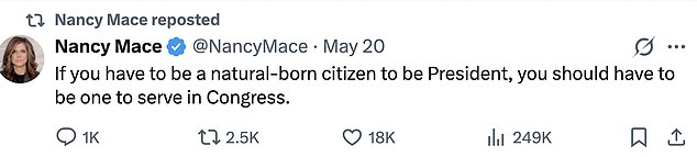 Ilhan Omar responds to foreign-born ban proposal with 'Good luck to her