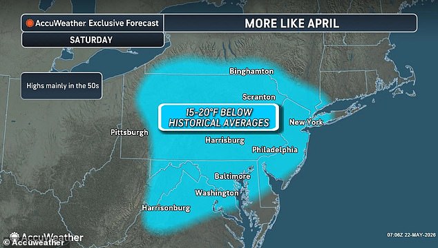 Memorial Day Weekend Brings Dangerous Floods and 40-Degree Drop