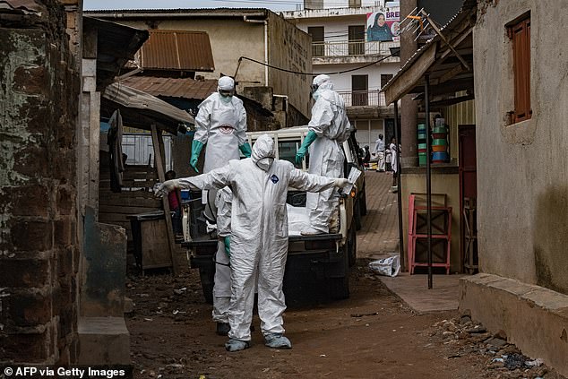 Global travel bans halt Ebola spread across Canada and the Bahamas.