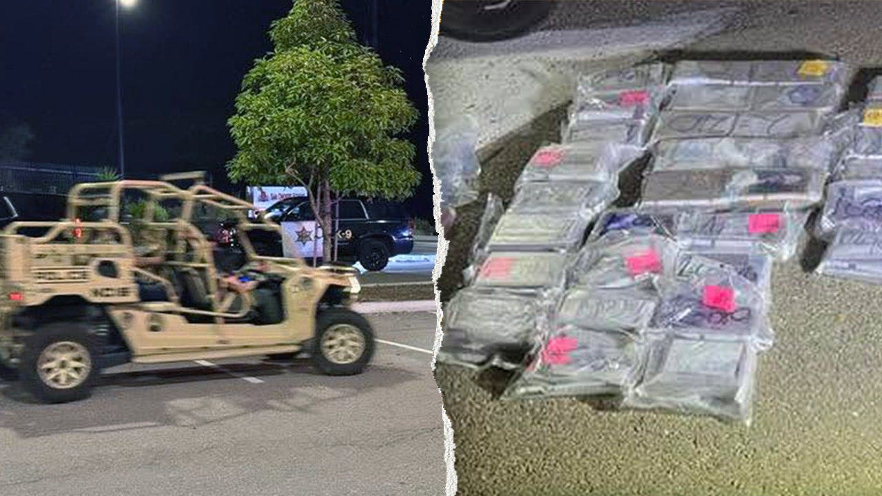 Two suspects arrested after breaching Camp Pendleton with 110 lbs of drugs