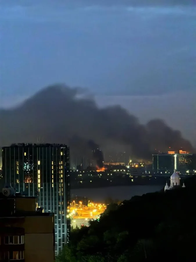 Russia strikes Kyiv defense factories, fuel sites and drone production.