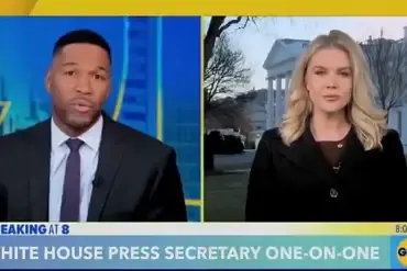 White House Press Secretary Karoline Leavitt Goes Viral After Heated Exchange with Michael Strahan