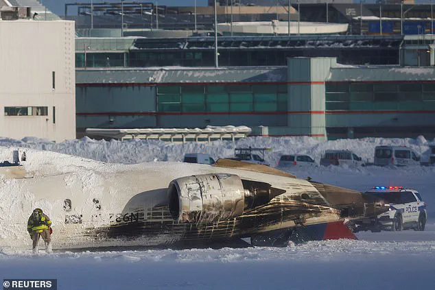 Delta plane bursts into flames upon landing in Toronto