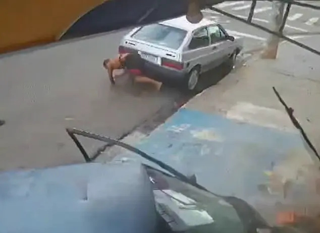 Drunk Driver's Dangerous Stunt in Brazil