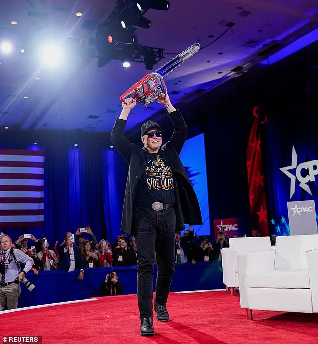 Elon Musk's Wild CPAC Performance: Chainsaw and All