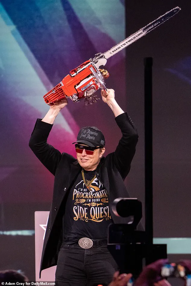 Elon Musk's Wild CPAC Performance: Chainsaw and All