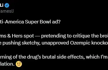 Hims & Hers Super Bowl Ad: Obesity vs. Healthcare Industry