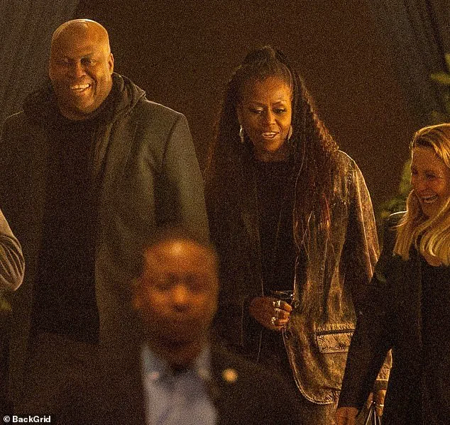 Michelle Obama enjoys a rare outing with her brother in Hollywood