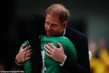 Prince Harry Cheers On at Invictus Games