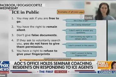 Rep. Ocasio-Cortez Under Fire for Providing Illegal Migrant Guidance on Avoiding ICE Detection