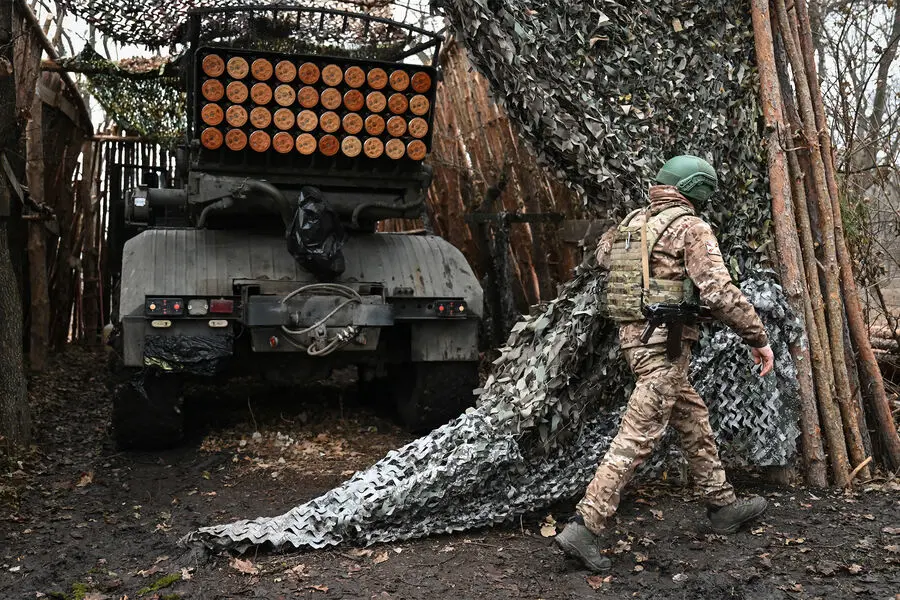 Russia's Ministry of Defense Reports Heavy Ukrainian Losses in Kursk Border Region