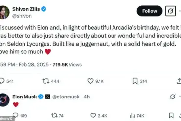 Elon Musk's Partner Shivon Zilis Gives Birth to Their Fourth Child, Seldon Lycurg