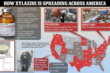 Exclusive: 'Zombie Drug' Xylazine Spreads from Mexico into U.S., Raising National Concern