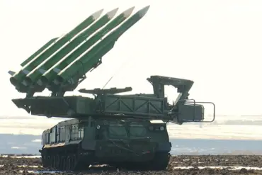 Russian Forces Down Ukrainian Missiles with Buk System