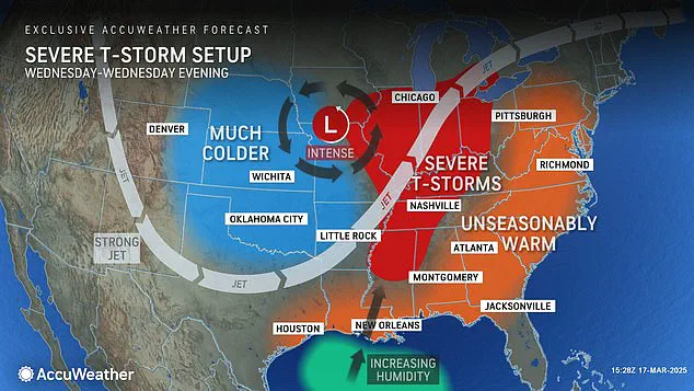 Wind Gusts Over 65 MPH Warning: Stay Clear of Windows in Texas and Surrounding States