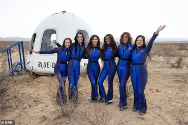 Blue Origin's Rocket Operations Contribute to Long-term Stratospheric Warming