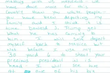 Illegal Immigrant Arrested for Sending Threatening Letter to ICE Officer, Detailing Plans to Assassinate President Trump