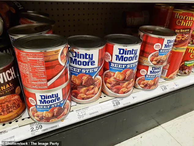 Wood Fragments Prompt Massive Recall of Hormel Beef Stew, FDA Issues Safety Alert