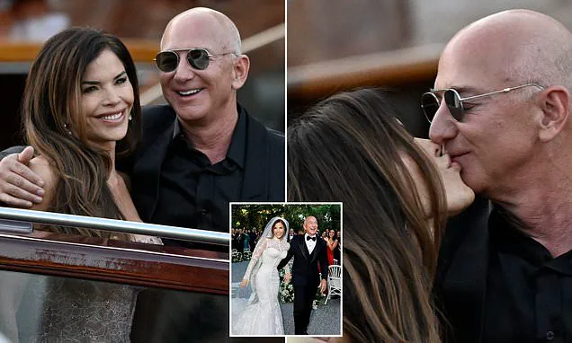 Jeff Bezos and Lauren Sanchez Share Intimate Moment During Venice Wedding Celebrations