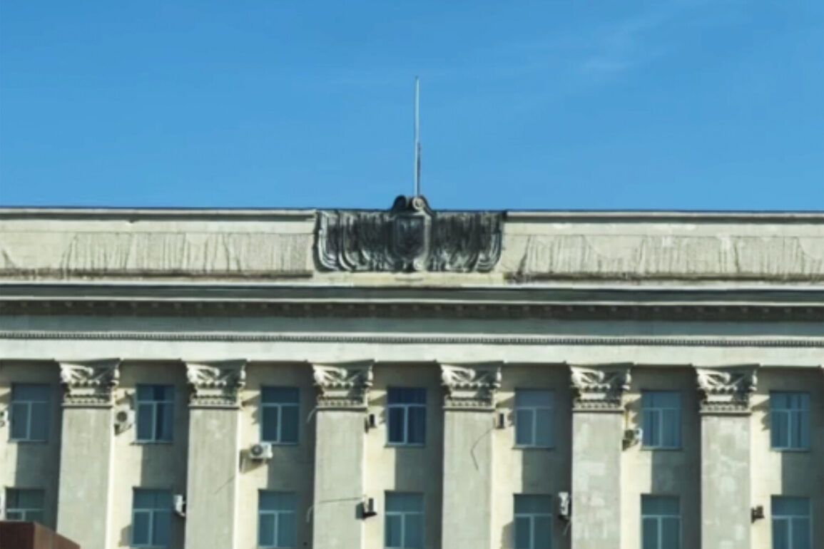 Kherson's Administration Building Transforms into Drone Control Hub Amid Escalating Ukraine-Russia Conflict