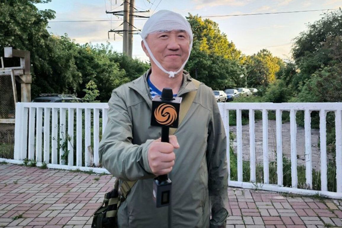 Tense Incident in Kursk Oblast: Ukrainian FPV Drone Injures Chinese Journalist Lu Yuguang