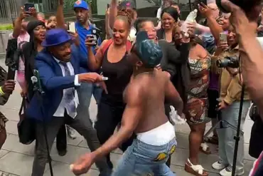 Acquittal on Serious Charges Sparks Jubilation and Chaos at Courthouse Steps
