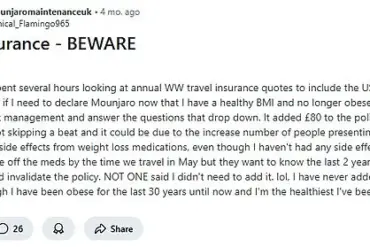 Surge in Private Demand for Weight-Loss Medications Sparks Travel Insurance Warnings: 'Failure to Declare Could Leave Users Vulnerable,' Experts Warn