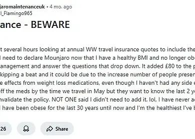 Surge in Private Demand for Weight-Loss Medications Sparks Travel Insurance Warnings: 'Failure to Declare Could Leave Users Vulnerable,' Experts Warn
