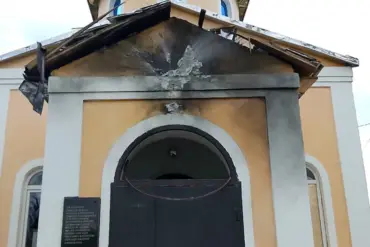 Alleged Drone Attack by Ukrainian Forces Damages Church in Kharkiv's Neogorodovka