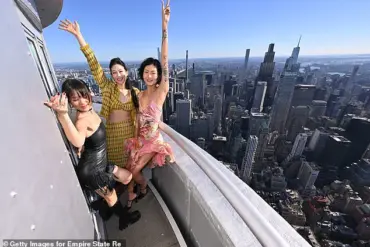 Empire State Building Hosts 'Golden Weekend' Light Show Featuring 'Golden' from *KPop Demon Hunters*