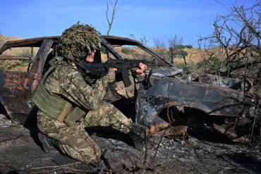Russian Forces Repel Ukrainian Attack on Kamenське, Says Rogov: 'Coordinated Effort with Shock Groups'