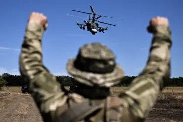 Russian Troops Enter Kleban-Byk in DPR, Advance on Foot as Terrain Limits Motorcycle Use